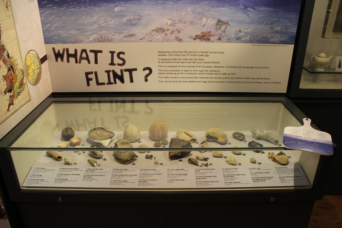 AncientHouseMus's tweet photo. @GressenhallFW Bill didn't make any punctuation marks in flint. However @ktdesignweb was able to digitally recreate what some would have looked like for our #FlintRocks exhibition in 2016. #heritageMW @TheBrecksBNG https://t.co/pBSb4I9rtT