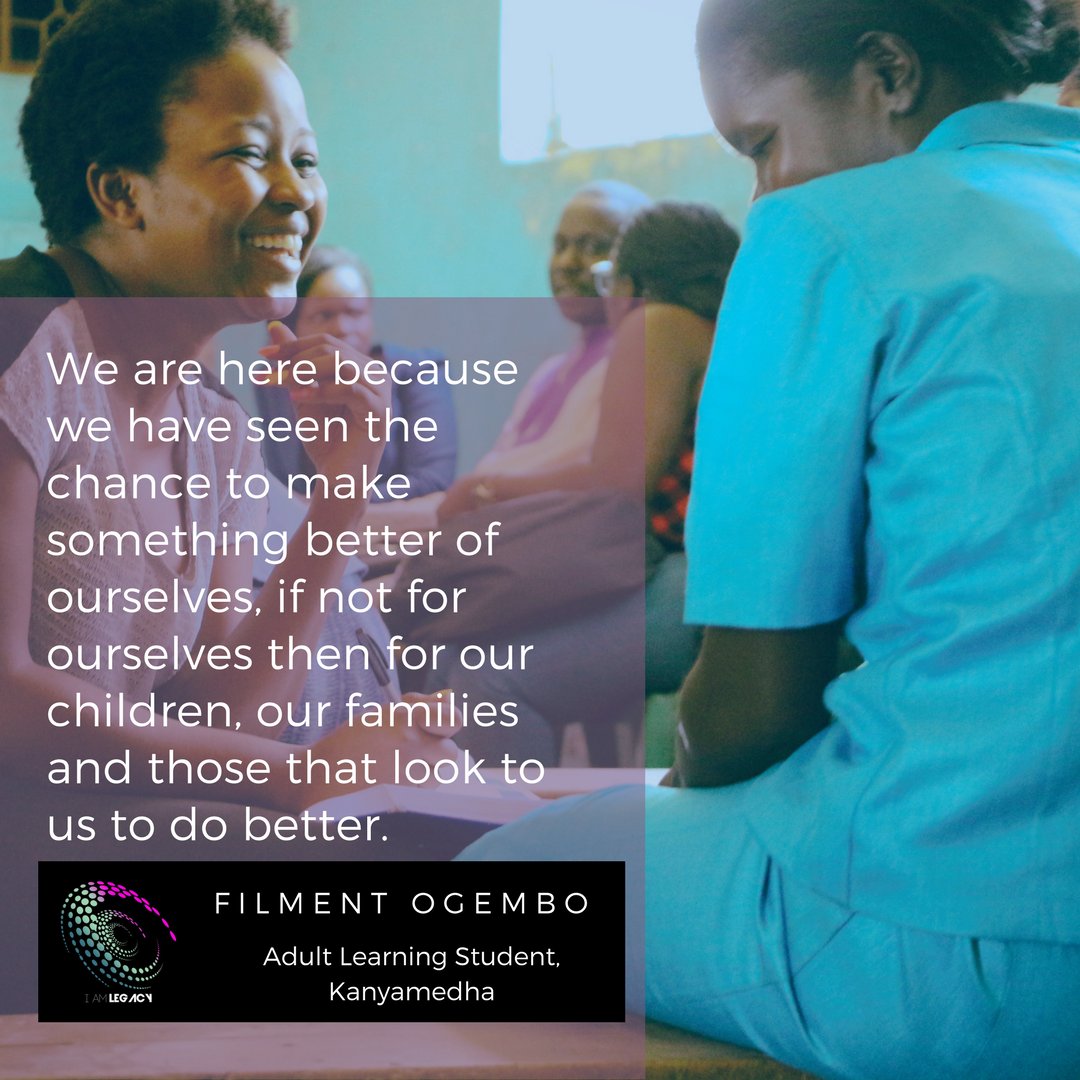 We believe that everyone deserves to create a legacy of learning. Because:
You are Legacy. @Makawora @Valeria_ojera @BrianOngoro #learninglegacy