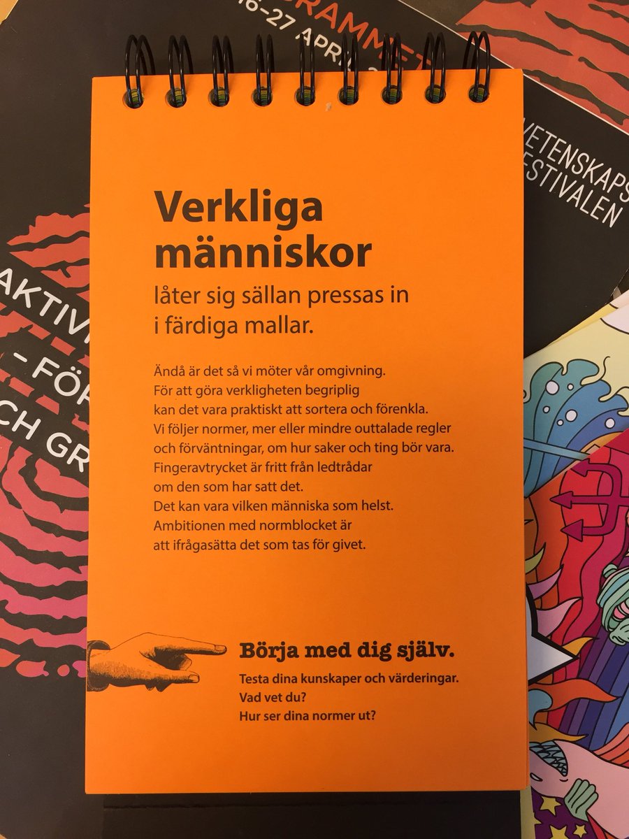 ArtLabLidingo's tweet photo. Tänkvärt material kring normer och normalitet presenterades på Vetenskapsfestivalen i Göteborg.
#lidskol https://t.co/mtacZWvarA