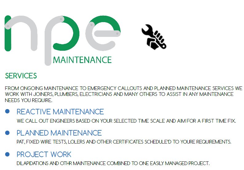 NPE Maintenance Ltd tweet media