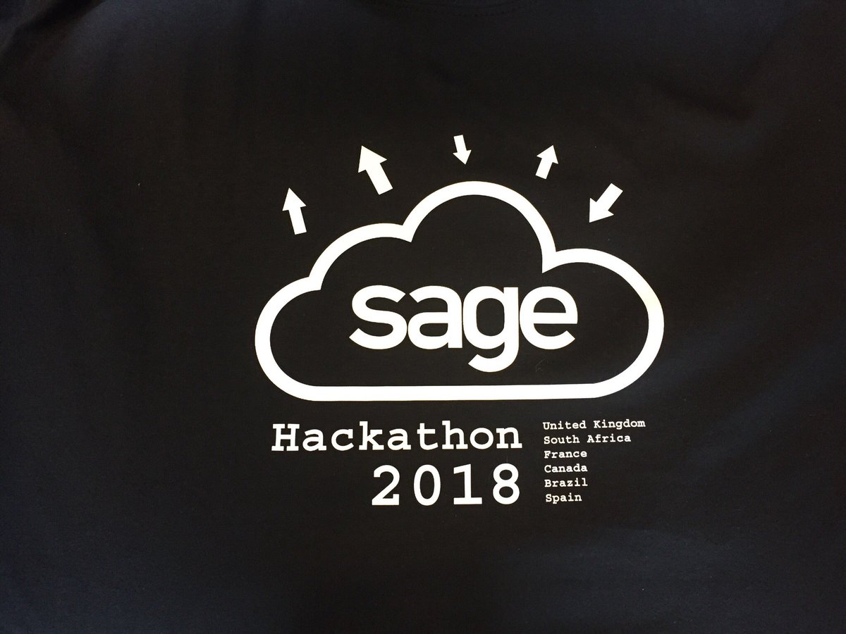Kevinpecot's tweet photo. Today @sage we make the difference with a hackathon day #SageHackathon and #Hackathontakepart https://t.co/ObdUMzjtUg