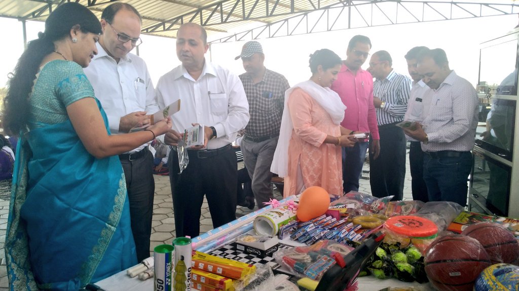 CiplaFoundation's tweet photo. 'Knowledge is the most valued possession'. The community schools near @Cipla_Global Indore, thrives on this belief. Proud to further strengthen this motto by contributing study and sports materials to over 9 schools. Delighted to have Ciplaites join us at the event! #CiplaEngage https://t.co/dJaEq2y5EE