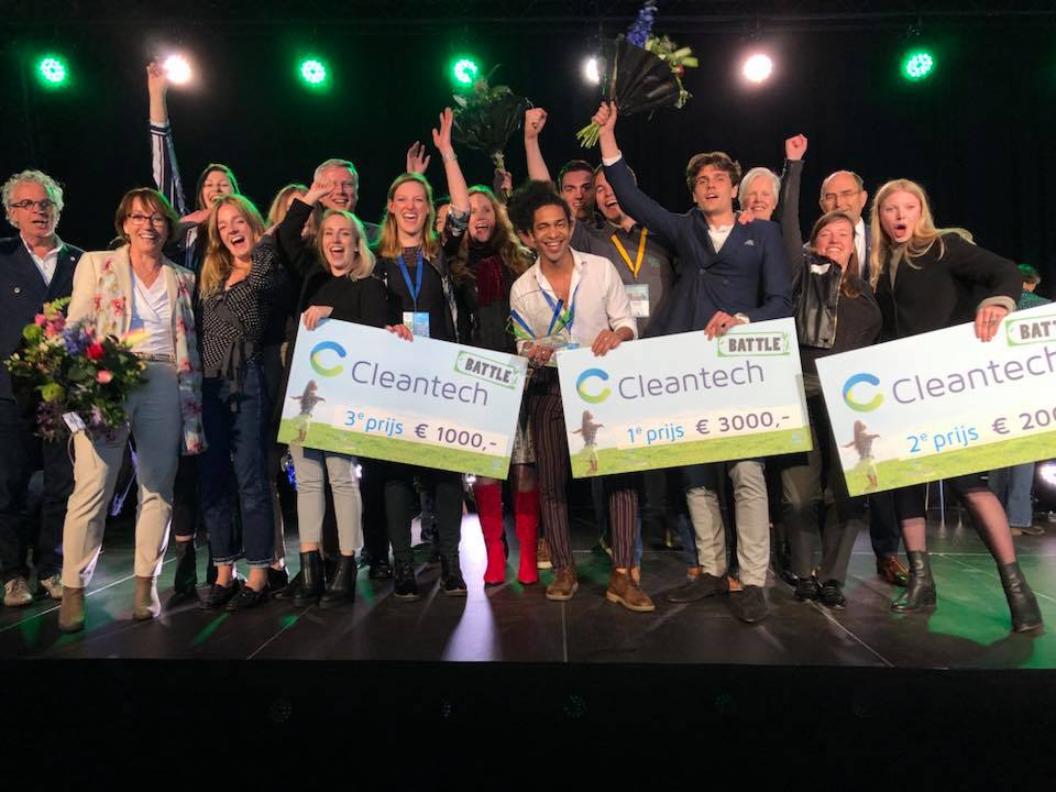 Saxion start-up LUWIES wint Cleantech Battle 2018 saxion.to/2Httvc3