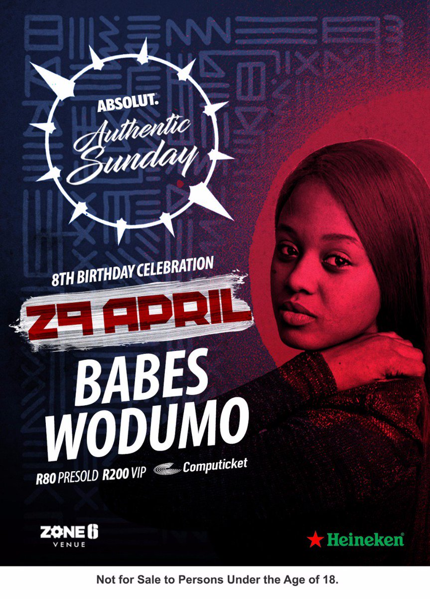 Nony_Mlambo's tweet photo. Let me give you a young breakdown of the situation 🔥🔥
@BABESWODUMO 
@EmteeSA 
@Sjava_ATM
@AyandaMVP 
@DJSandisoSA 
@_IamVino 
 Wow! The list goes on guys... still want to miss it?? Lol don't let fomo kill you!

#AuthenticForever
#AuthenticSunday
#Zone6Venue https://t.co/ckjDCR7qZr