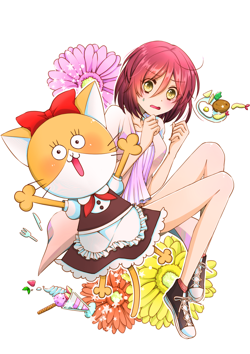 オリジナルキャラ「ガンミちゃん」のラインスタンプできました!https://t.co/rM9wTJtL1X
かわいい食事のスタンプなので何を食べるか相談する時に使ってください(*'ω'*)リプにガンミちゃんの漫画(一年間に描いたもの)も、のせますのでそちらもどうぞ! 