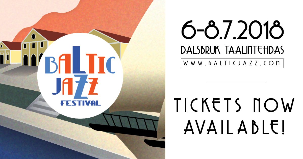 "Jazz washes away the dust of everyday life." - Art Blakey
Get your #tickets now for this summer's Baltic Jazz Festival!
balticjazz.com/tickets