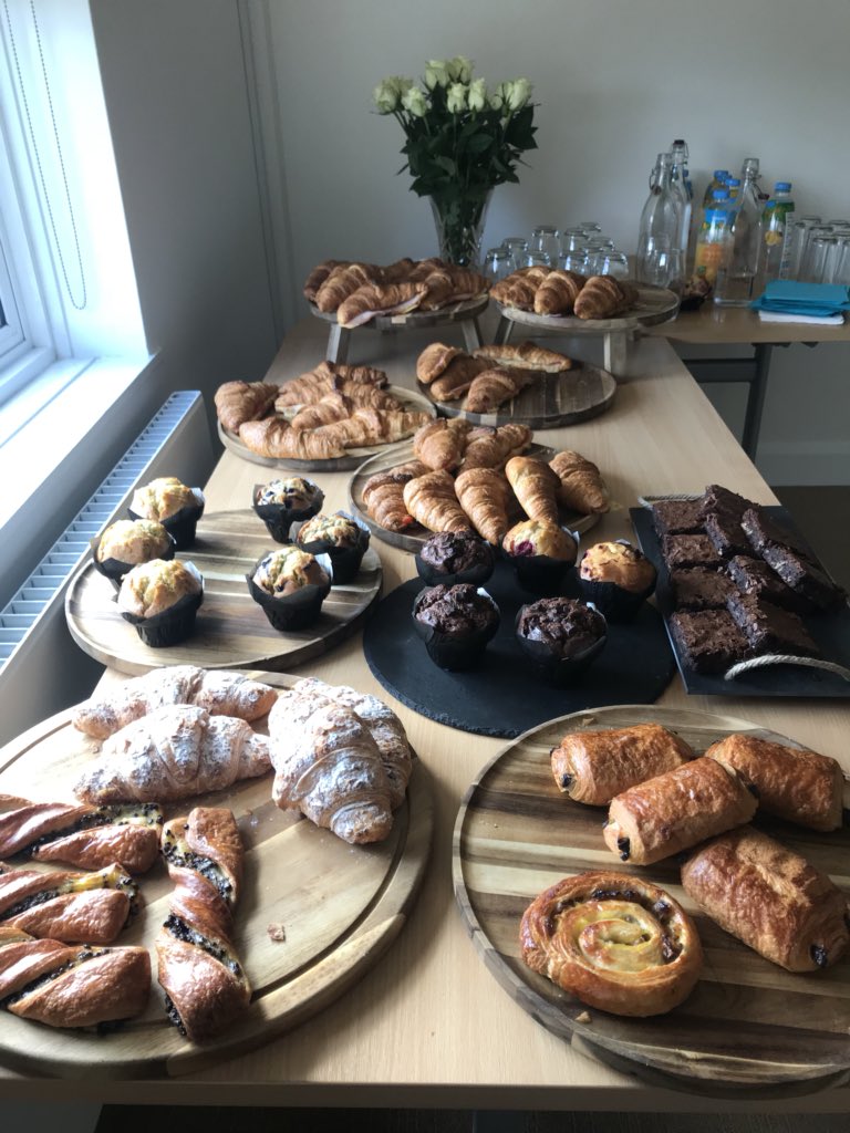 GardnerLeader's tweet photo. @NiamhM_GL presenting the Leader family at the #GLatHome Inheritance Protection event. Amazing breakfast spread provided by @bakedd_artisan. https://t.co/j38SJRETTi