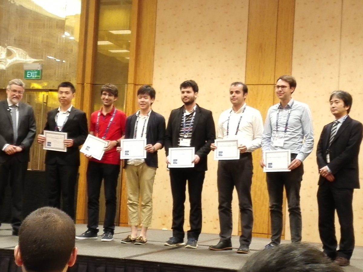 Intermagconf's tweet photo. #intermag2018 #intermag2018sg
Best student paper awards finalists https://t.co/xcIDsV4b3c