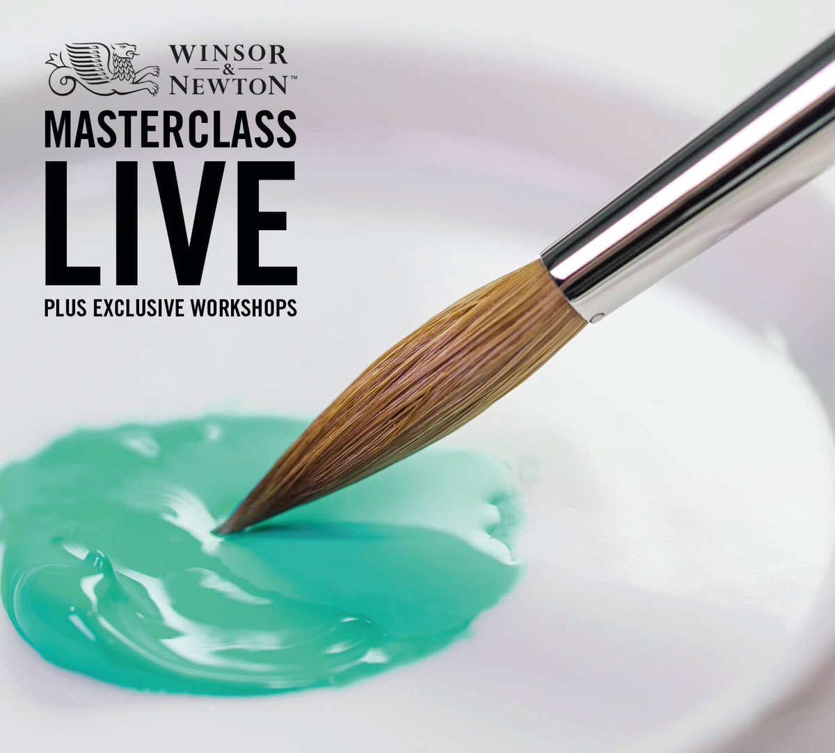 Make a splash! Use our Winsor &amp; Newton watercolour paints at Masterclass Live and workshops. Cass Art Islington, 26th and 28th April. <a href="/cassart1984/">Cass Art</a> @winsorandnewton #watercolour #paint #art #artists #creativity