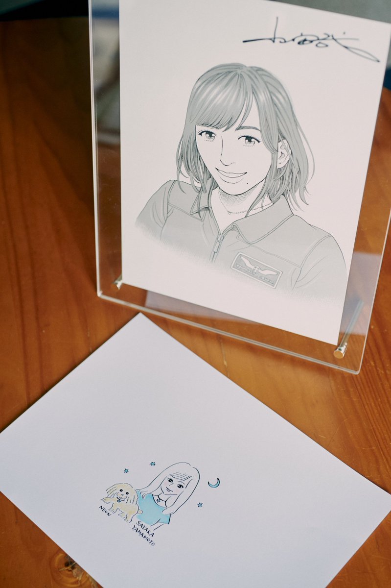 O Xrhsths 宇宙兄弟 39巻発売中 Sto Twitter 対談ありがとうございました とても楽しかったです 宇宙兄弟 に山本彩さんが出演していたら というキャラクター風にイラストを描きました これからも宇宙兄弟楽しんでもらえるようがんばります 小山宙哉 Sayakaneon