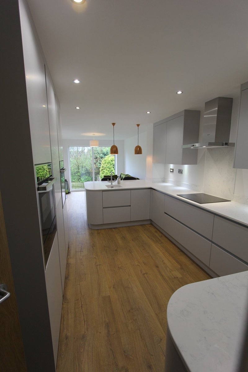 RevelleInterior's tweet photo. photos from a recent project with mirostone surfaces and @bacomponents super matt Grey Acrylic doors and @LDLCOMP 3d  @blumuk drawers finished yesterday https://t.co/7Qk1FflgSW