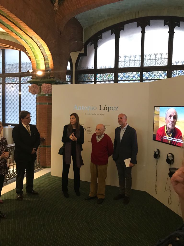 SEDBarcelona's tweet photo. After spending an amazing Sant Jordi’s day in Barcelona, we were invited at the beautiful Palau de La Música for the vernissage from Antonio Lopez Exhibition. Thank you! 
@SEDBarcelona https://t.co/aHSksO4N78