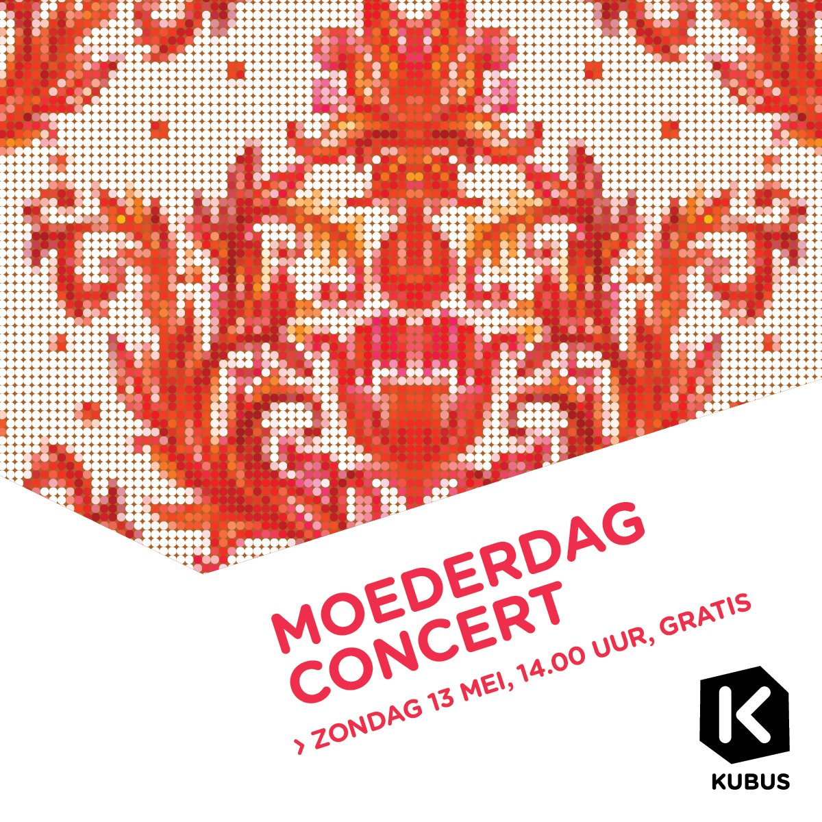 Kubus nodigt alle moeders van Lelystad uit om een heel speciaal concert gratis mee te maken op zondag 13 mei met een bijzonder afwisselend en gezellig programma in onze theaterzaal. Live muziek uitgevoerd door onze musici/ docenten! >> bit.ly/2vLLwNv