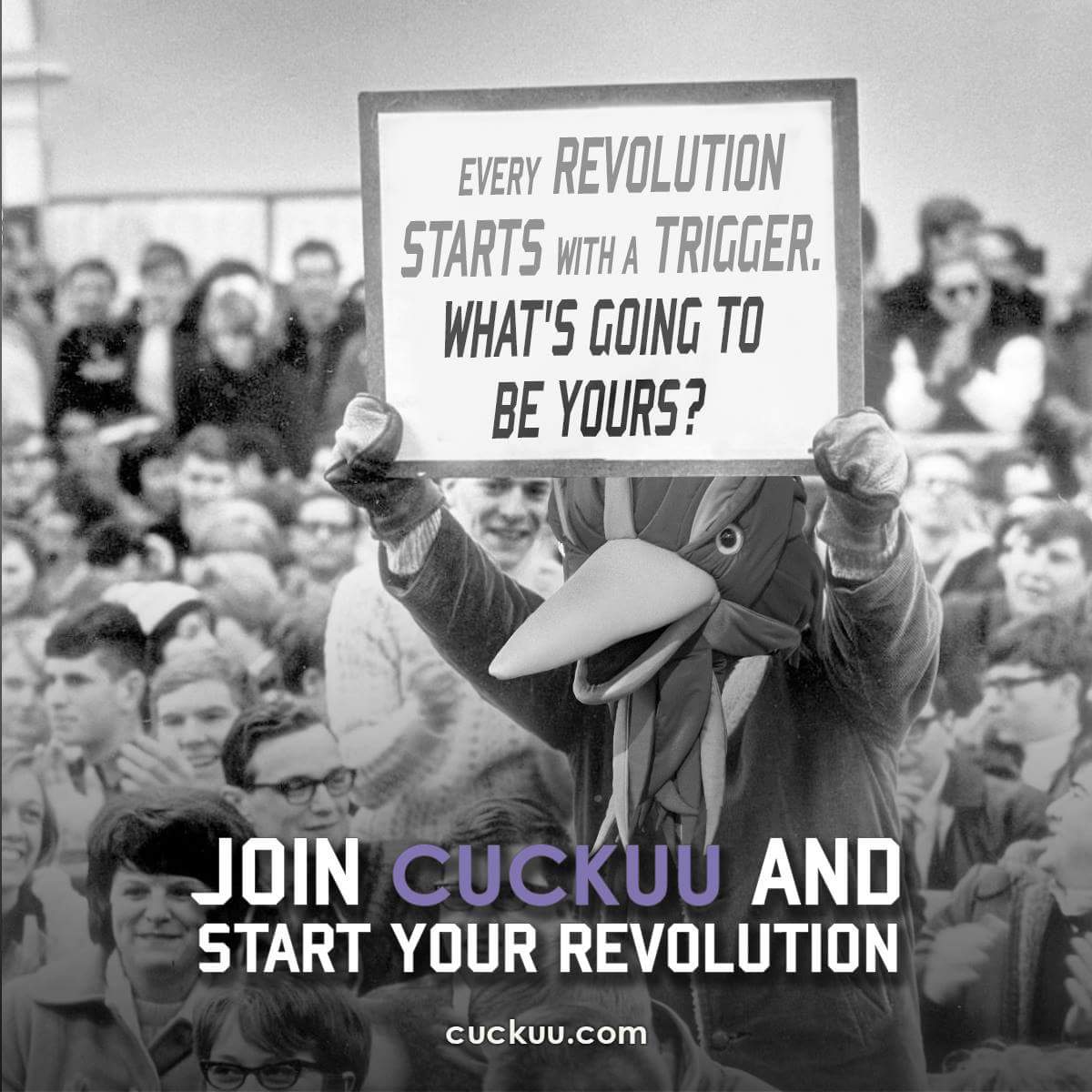 Every revolution starts with a Trigger, on the 25th of April, start your own revolution. 👊
Cuckuu will trigger your life and make sure you never miss what is important to you. 
Download it for free 👉 goo.gl/6uK1Mw 👈

#cuckuu #revolution #25thofapril #madeinportugal