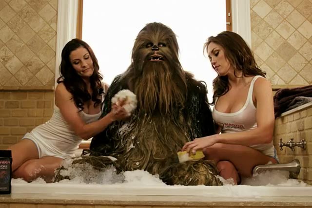 When a #wookie 'splashes out' on some #nookie #StarWars #TheLastJ...