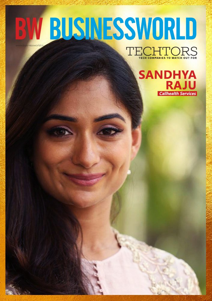 BwDisrupt's tweet photo. Congratulations Ms. #SandhyaRaju, @CallHealthIndia for becoming one of the #Winner at @BWBusinessworld #TechTors - #Tech #Companies to Watch Out for on 24th April 2018 at @CoWrks https://t.co/CzGREeHGfH