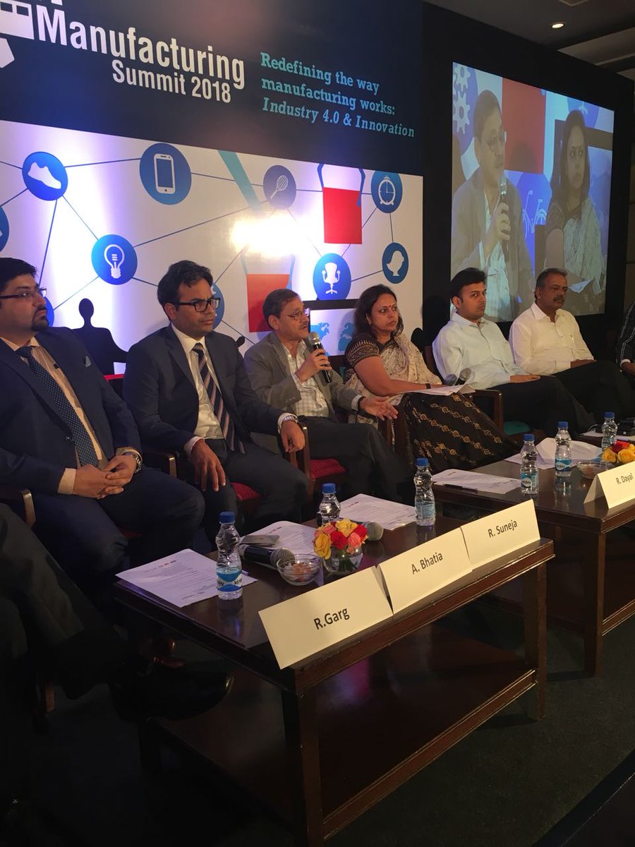 DNB_India's tweet photo. “There are a lot of variants involved in #manufacturing and it is not possible to manage them manually. Hence, #Automation is necessary and we need to adopt innovative ways of automated functionality“ - Ravindra Dayal, @Maruti_Corp #DNBManufacturingSummit https://t.co/Bz2KFRfRzT