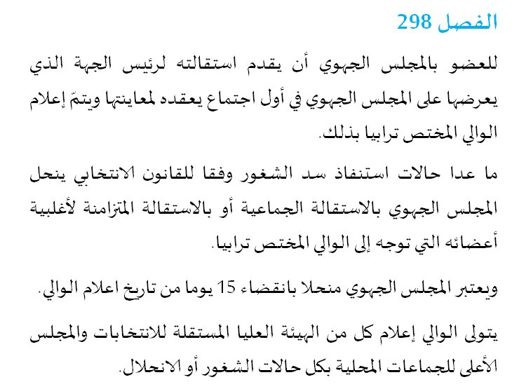 &mdash; مجلس نواب الشعب : المصادقة على الفصل 298