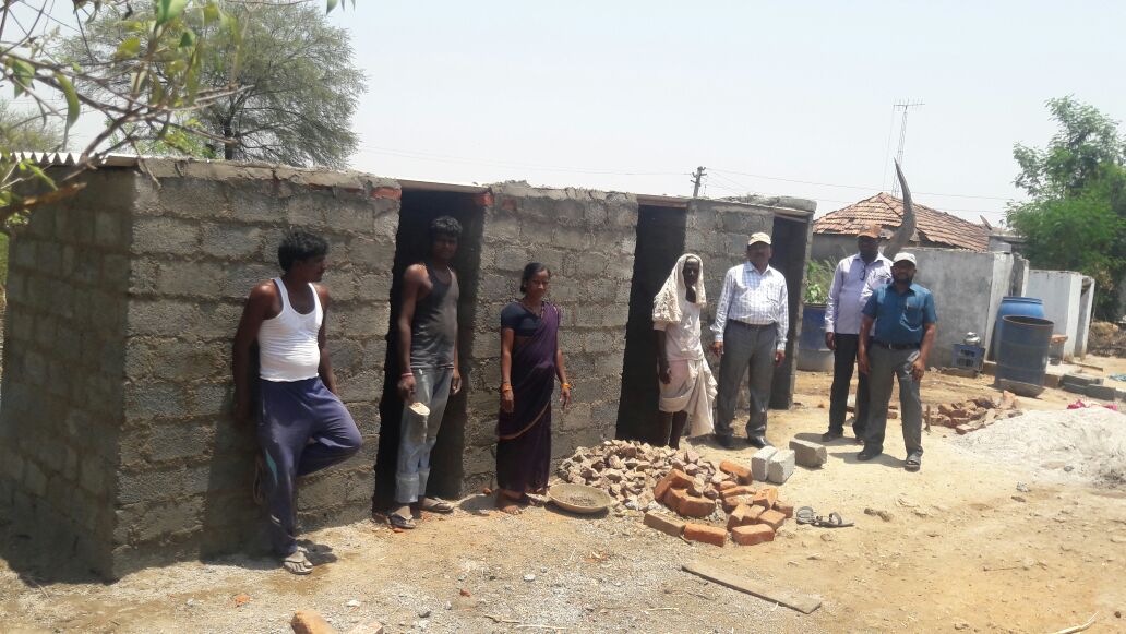 # Constructing Toilets for not having Space banefeceries near by house with the support of Grampanchyaths members # Less space IHHLs banefeceries # "ZSBP" "ZSBPTS " <a href="/swachhbharat/">Swachh Bharat Mission - Grameen</a>