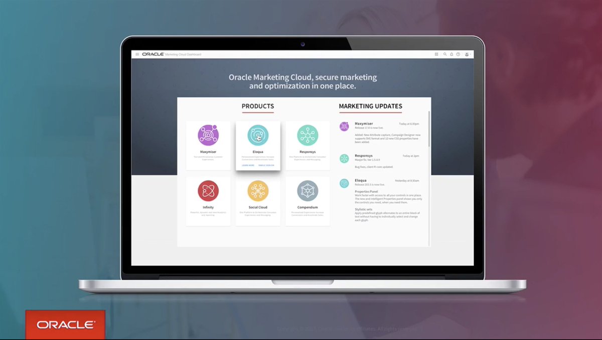 haraldbee's tweet photo. Great video about the #Oracle #Marketing #Cloud 2018 strategy - and how it creates value at @KraftHeinzCo #datacreativity #datamarketing #CX https://t.co/B7hMgvF9re https://t.co/HePIK6Bm69