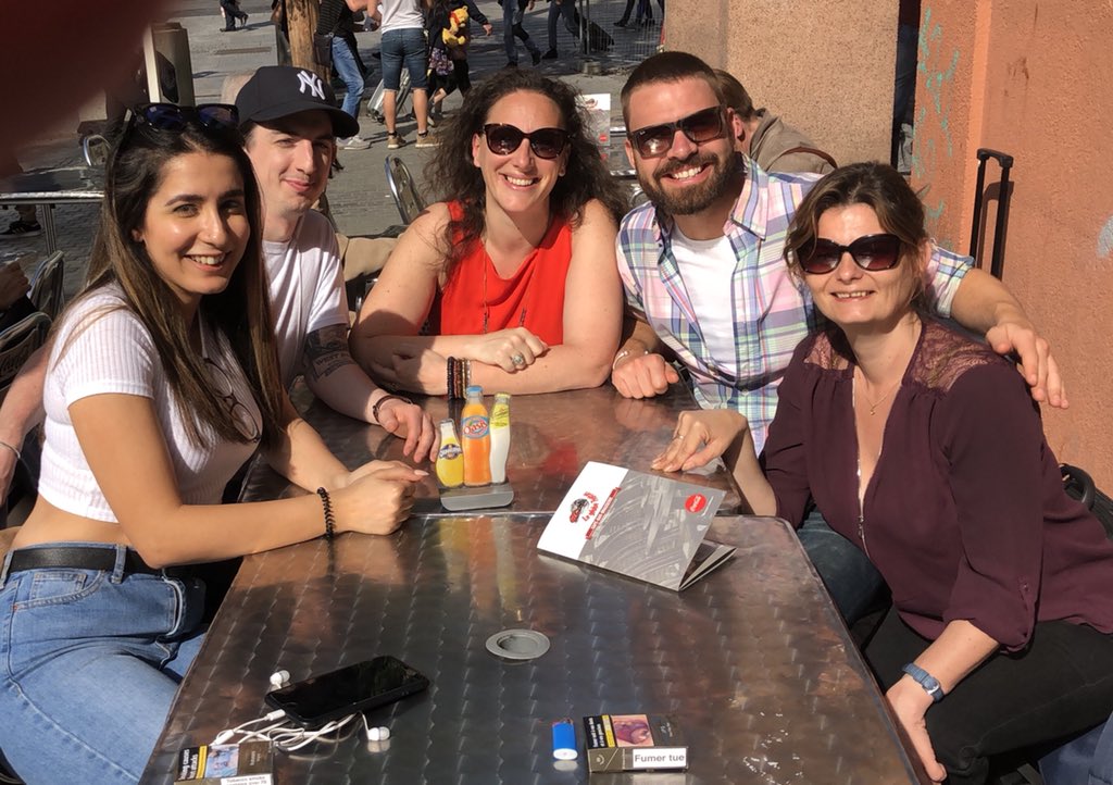 MichaelSani's tweet image. Team @BiteTheBallot in #Lyon with @grandlyon to launch #DeCafe hosted @StarbucksFrance. This evening students, teachers, social workers and members from the municipality will discuss the future of education and how they collaborate to create change. #ChangeMakerED