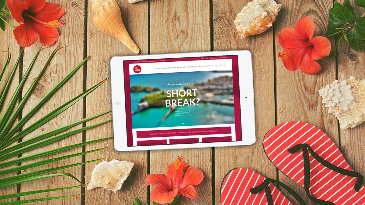 Sun is out, weather is getting better, holidays on our minds. Check out Maxfields Travels website we developed for a British getaway goo.gl/MkJbjt :)