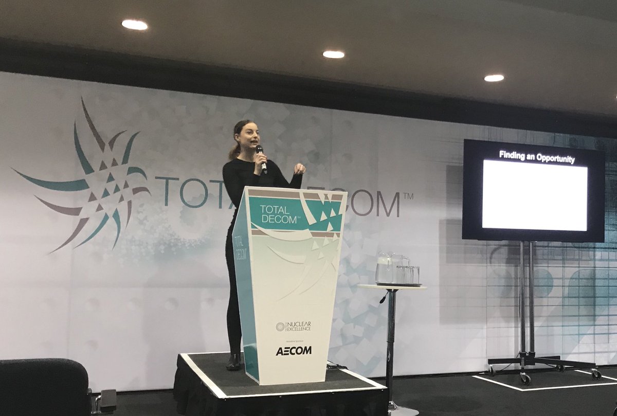 Day two of <a href="/TotalDECOM/">TotalDECOM</a> and <a href="/SellafieldLtd/">Sellafield Ltd</a>’s Emma-Jayne Gooch is explaining how to do business with Sellafield at the CoNE-sponsored Supply Chain theatre #centreofnuclearexcellence
