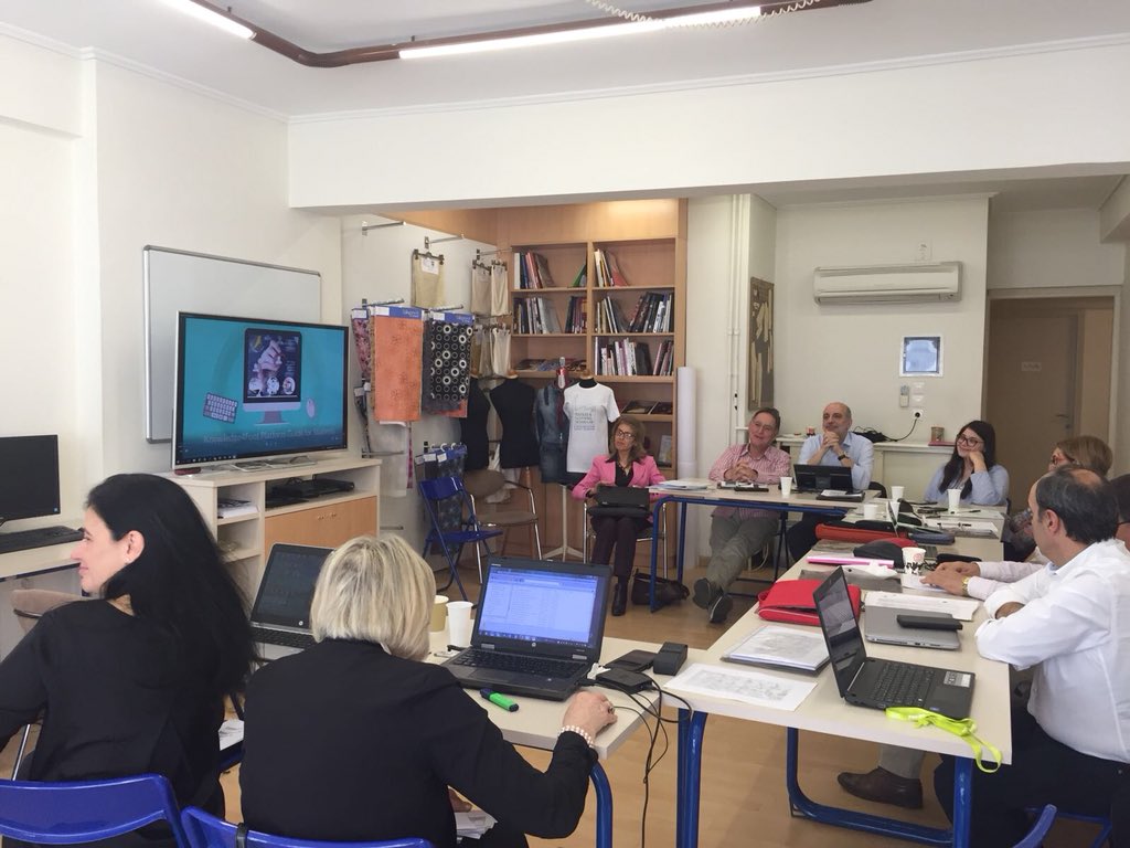 InescopTech's tweet photo. Asistimos a la reunión del proyecto #ErasmusPlus Knowledge4Foot #K4F que está teniendo lugar en la asociación griega de fabricantes y exportadores de calzado en #Atenas. El proyecto conecta educación, investigación y empresas de calzado para alcanzar la excelencia en conocimiento https://t.co/11lEm4msn4