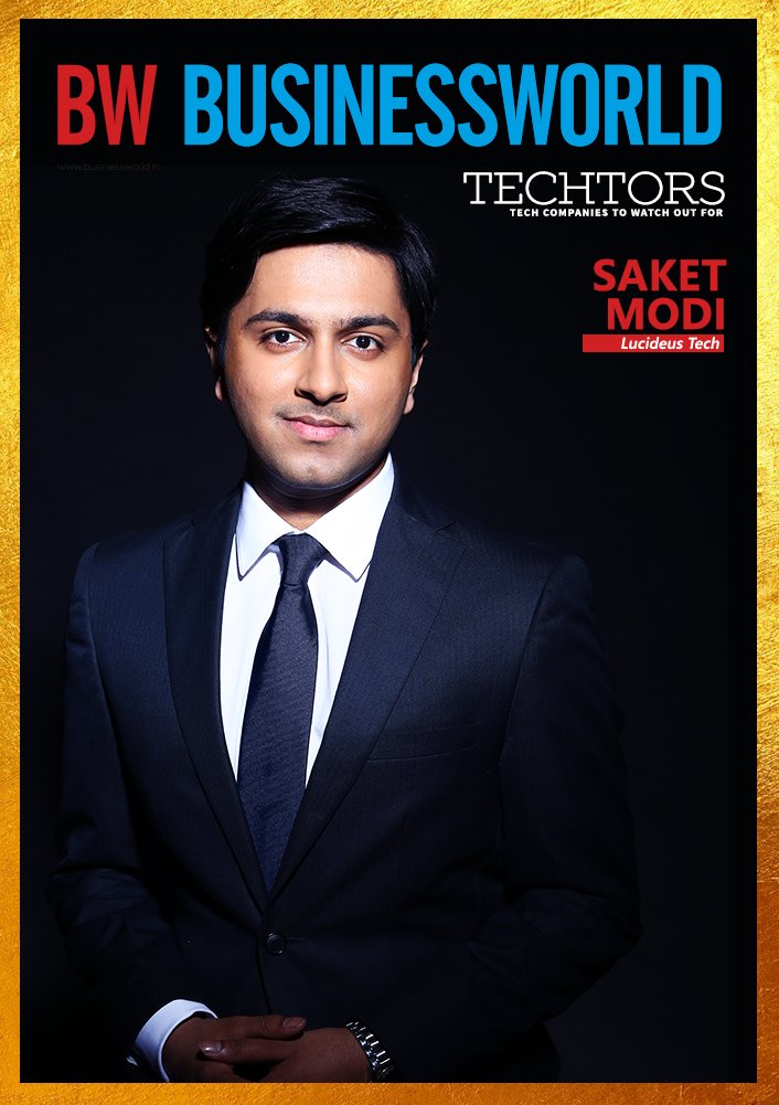 BwDisrupt's tweet photo. Congratulations Mr. @SaketModi_ , @lucideustech for becoming one of the #Winner at @BWBusinessworld #TechTors - #Tech #Companies to Watch Out for on 24th April 2018 at @CoWrks https://t.co/R01KoqQ40t