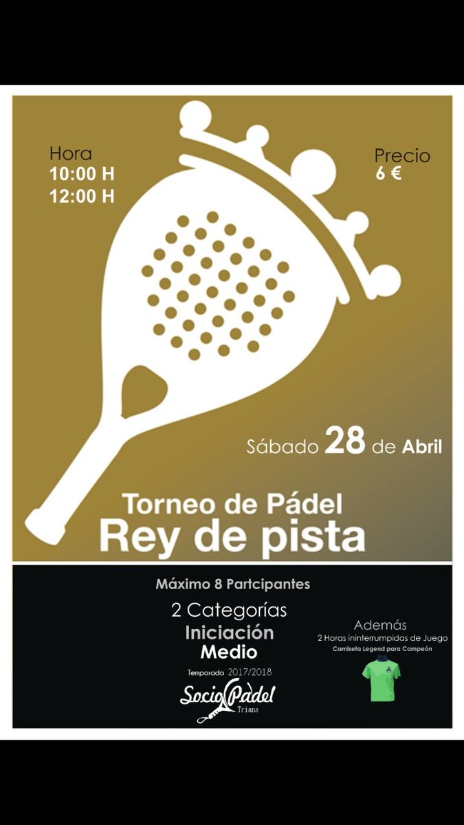 padeltriana's tweet photo. Info: 651563414 https://t.co/gxX70uEa0B
