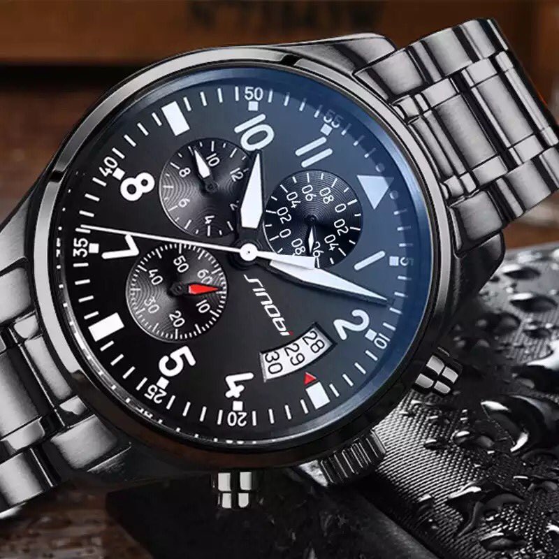 CollectionsAce's tweet photo. Men's Chronograph Pilots Wrist Watches Black Steel Watchband Top Luxury Brand Males Quartz Clock Man Wristwatch.
Price: 17,000
Free delivery
#c♠️
#collectionsace https://t.co/7rjaIz0zqo