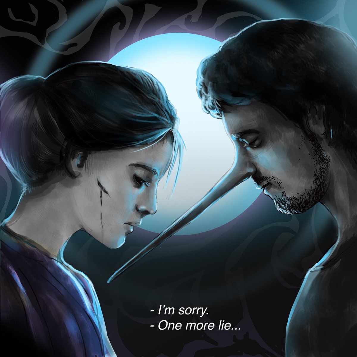 kenardmarquez's tweet photo. Repainted my old sketch for #HugotWednesday 😂
I’m back, hehe. https://t.co/A3qZB0Hlir