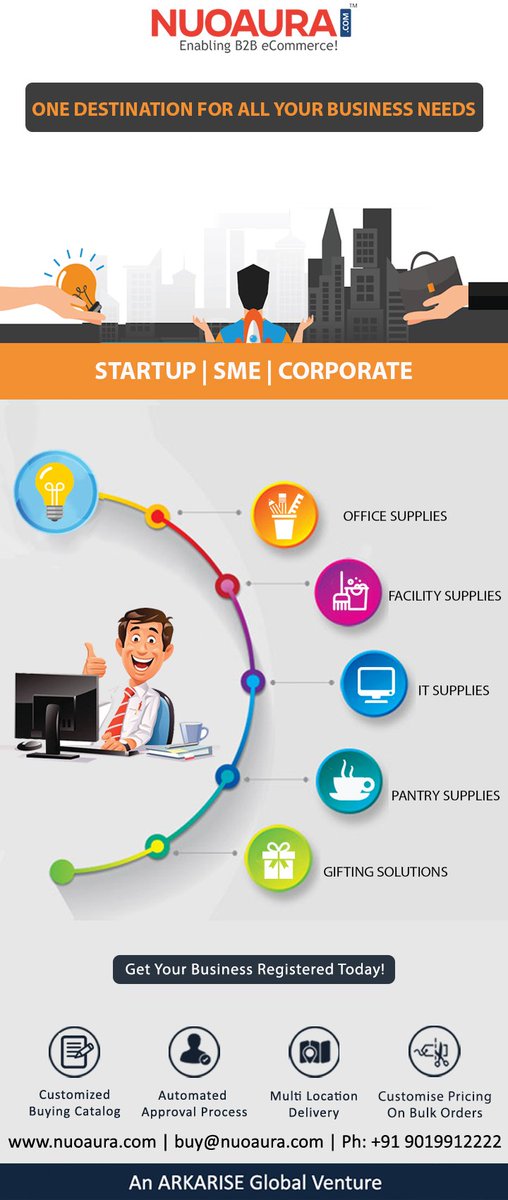 daiilybiz's tweet photo. #ONE #DESTINATION FOR #BUSINESS #NEEDS
#STARTUP #SME #CORPORATE
For More Details Visit: https://t.co/4KdLEj0NX7
#A-z #Supplies For Your #Business
#Nuoaura #b2b #ecommerce
#multilocation Delivery
#Automated_Approval_Process
#customized Pricing on #Bulk_orders https://t.co/KwJliEuhKU