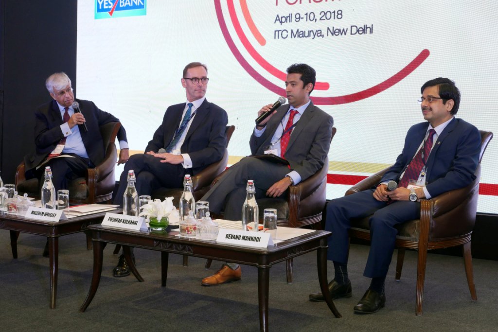 DPWorldIndia's tweet photo. Devang Mankodi, Director Finance at DP World SCO, reinforced our commitment to enabling India’s growth through our Indian operations. We will partner with the government to develop integrated logistics & provide cost effective solutions for trade. #IndiaInfrastructureForum https://t.co/4qcAGnLibt