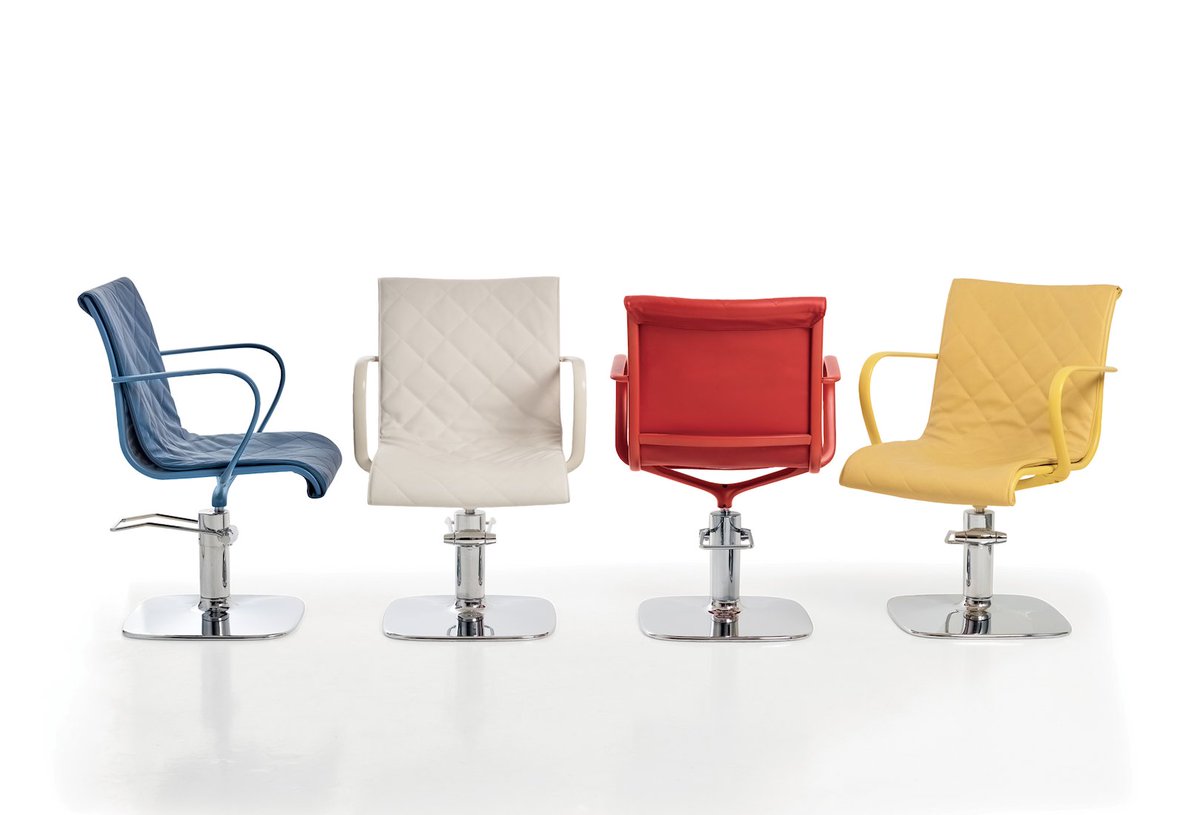 MalettiUK's tweet photo. Spring Has Sprung! The Alu chair from #maletti vibrant colours for Spring. Salon chairs don't always have to be black! https://t.co/p8WwDBPoRx
