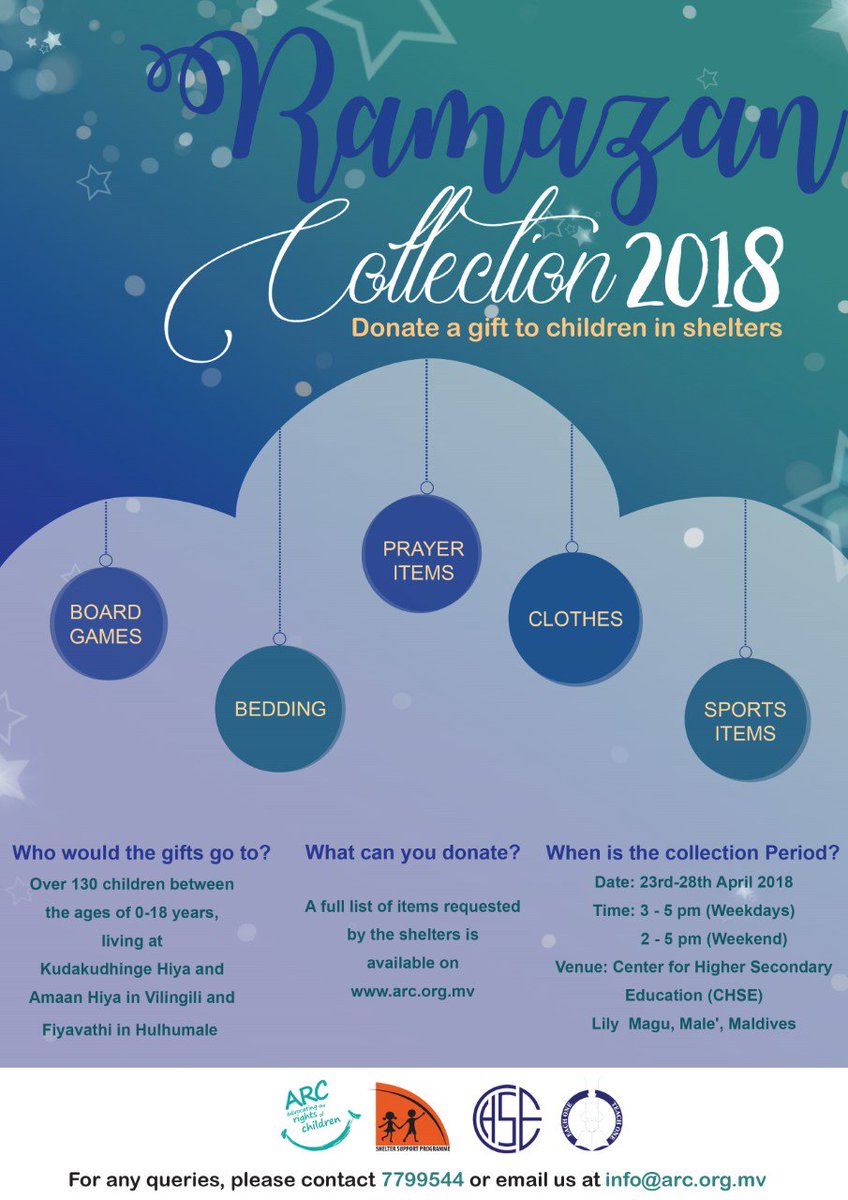 ARC_maldives's tweet photo. Students from @CHSE_HighSchool donated their lunch-money to the #RamazanCollection for children in shelters. Thank you students, for the very thoughtful & touching gesture. Any funds donated to this cause will be used to buy gifts from this year's list, for children in shelters. https://t.co/UTUBUGBgrC