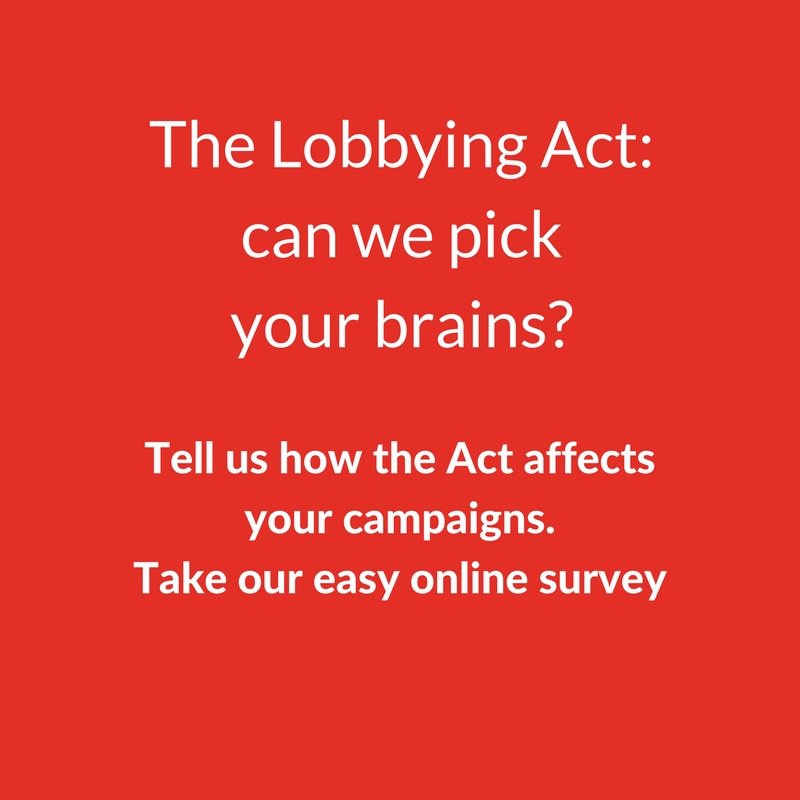 It's not too late to have your say on the #LobbyingAct! How is it affecting you in your work? It's important we get as many views as possible. Have your say here: ow.ly/vqcF30jFu8A  . @SMKCampaigners <a href="/CampaignsUK/">CampaignsUK</a>