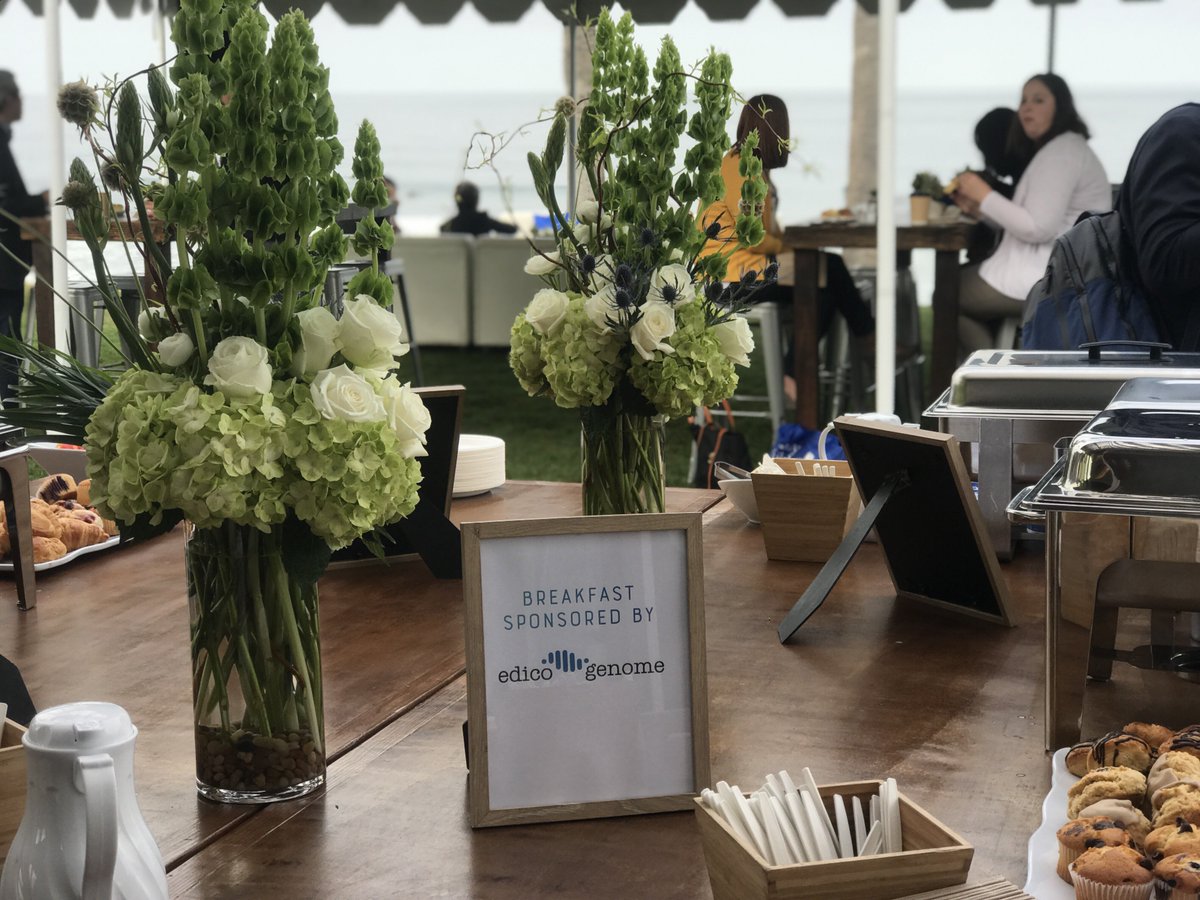 Serving up the most important meal of the day at <a href="/RadyGenomics/">Rady Genomics</a> Frontiers in Pediatric Genomic Medicine Conference. #PrecisionMedicine #GenomicFrontiers