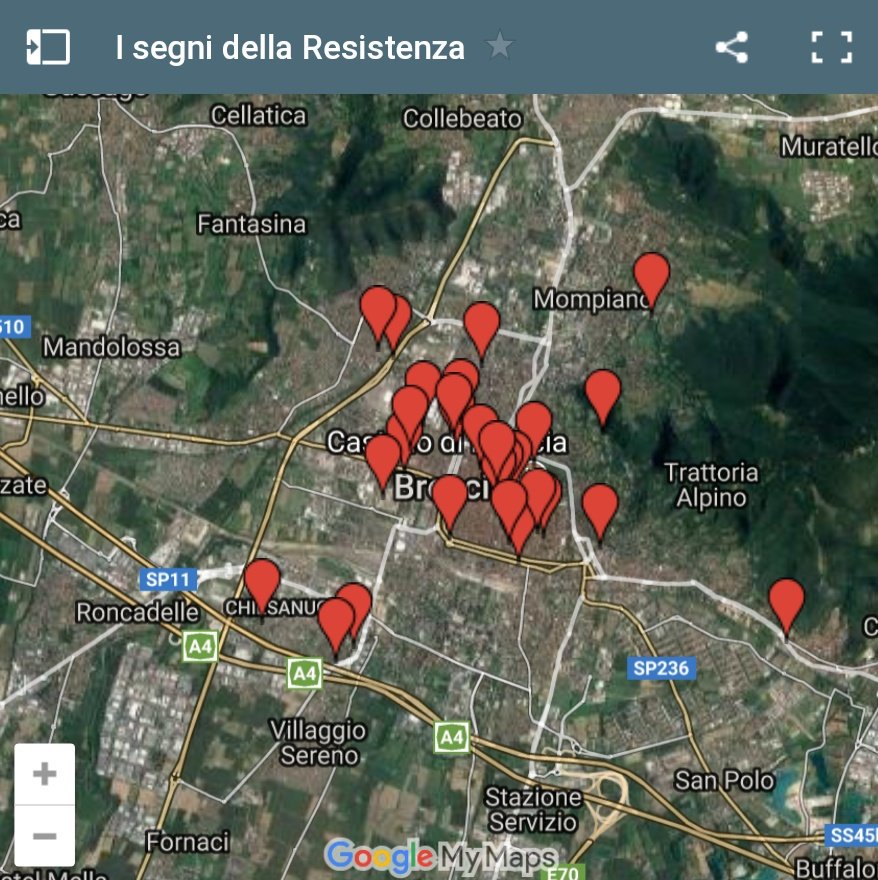 ArefBrescia's tweet photo. Una mappa interattiva realizzata nel 2015 con @AnpiBrescia e Ass. Fiamme Verdi per visualizzare immagini e schede di monumenti, lapidi e cippi dedicati alla #Resistenza a Brescia
https://t.co/JLWY50KyQf https://t.co/wozOV40udV