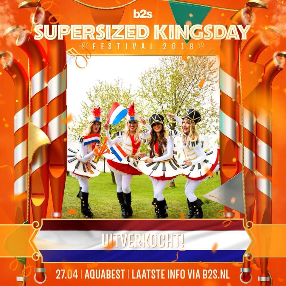 Aanstaande vrijdag Supersized Kingsday Festival! Het festival is helemaal uitverkocht! 😎 Ik draai van 12.00 tot 13.00 op de Start the Panic stage! Kom dus optijd 😉