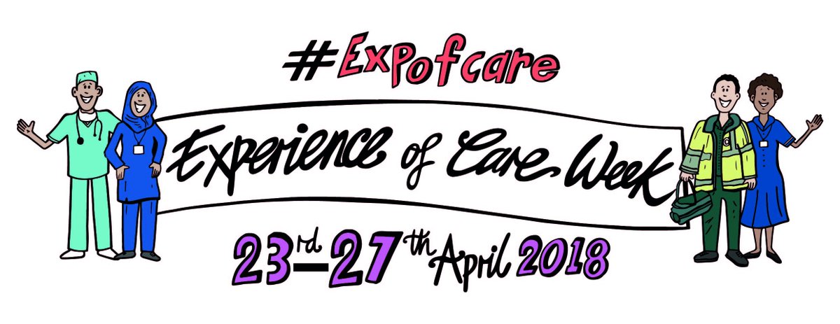 We're delighted to support #ExpOfCare week 2018 all this week across our hospitals!