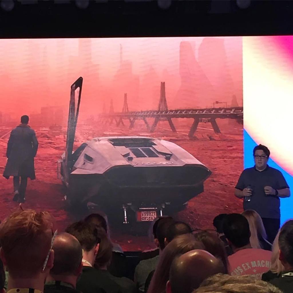 keyskore's tweet image. Fantastic talk from David Sheldon-Hicks about motion graphics design for Bladerunner 2049 #territorystudio #bladerunner #bladerunner2049 #motiongraphics