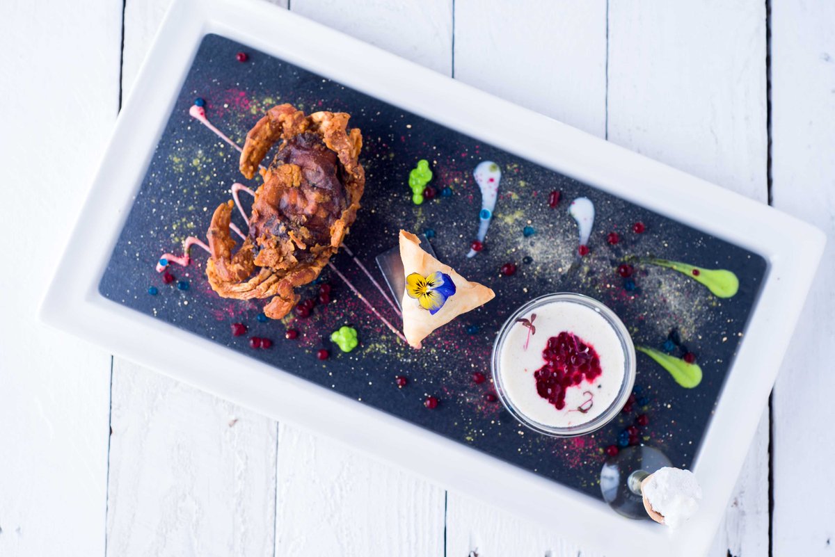 cardiffcooks's tweet photo. We're delighted to welcome @MokshCardiff on board our #Cardiff Cook Book. Deemed as the "Lady Gaga of Indians", whose delicious dishes venture away from those found in a traditional Indian restaurant. There's a reason why they won the best Indian Establishment in Wales 2018 😏🏆 https://t.co/xYaV1HYkVJ