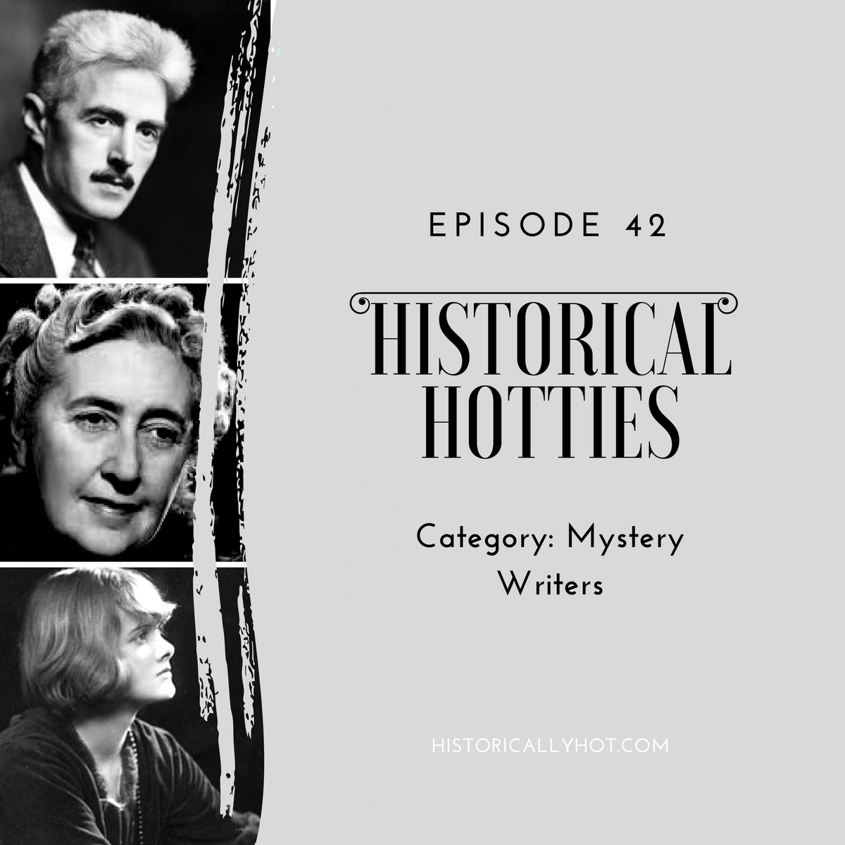 HistoricallyHot's tweet photo. NEW MISSIVE FROM HHHQ! Are you ready to have your spines tingled and your gooses bumped? Well, dive into the mystery of which mystery writer is the biggest babe! Join us and babe/guest host @melissajmeli from @ADCpod and @BlankHistoryPod! https://t.co/YnouM9pIeZ https://t.co/KujjYBT6ux