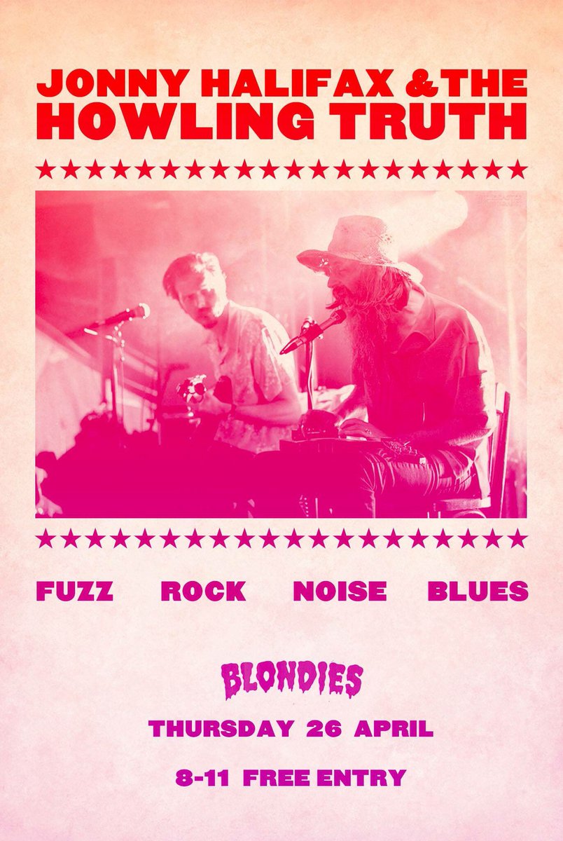 TheHowlingTruth's tweet image. We're in action tomorrow night  @BlondiesBar Free Entry. Onstage 9pm. #scuzzblues #garagepsych #fuzz #doomblues #gospel #skronk #greaserrock #punkblues