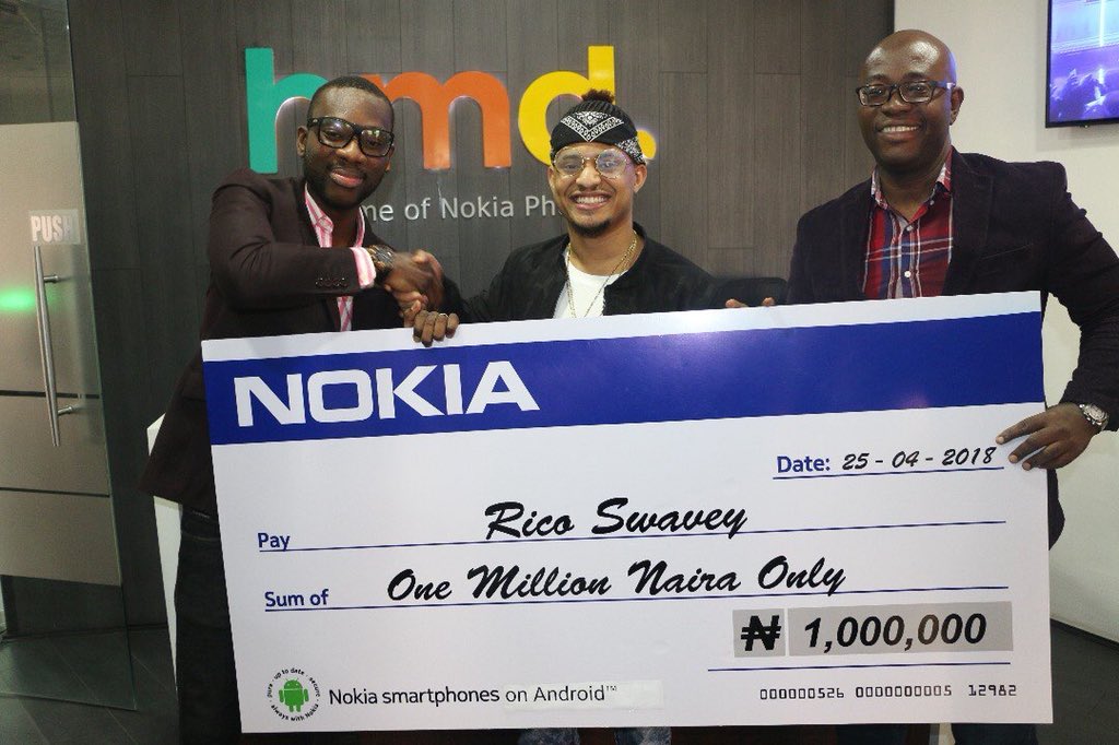 jwpromotions's tweet photo. RICO AND TOBI get 1 million from NOKIA, tell that boy to close mouth ka onu ISI EGO ππππ donβt forget the new Nokia phones are fire #iconduo #nokiaonandroid #nokia @nokia https://t.co/pFlXVhEAL9