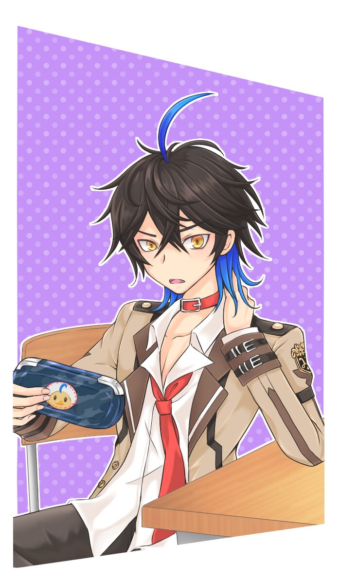 ヮちゃん 制服かわe キンスレお絵描き キングスレイド キンスレ