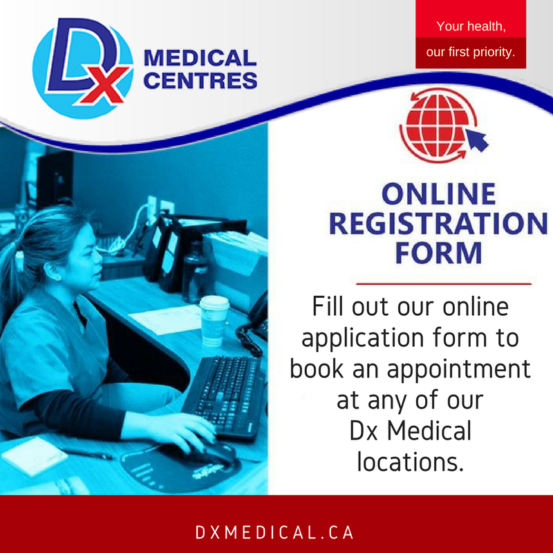 DxMedical's tweet photo. Need to book online? FIll out our online registration form to conveniently book your appointment. https://t.co/D3rJfAxgWi  #yegdr https://t.co/qvbinLdhAL