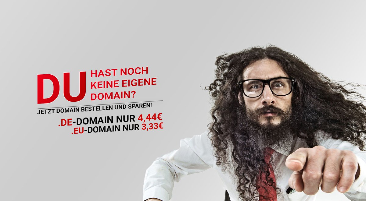 BEROHOST's tweet photo. Du hast noch keine eigene Domain? 😮

Wir helfen dir! Bestelle jetzt und spare! 💵

➡️ .DE-Domain für nur 4,44 Euro / Jahr
➡️ .EU-Domain für nur 3,33 Euro / Jahr

Diese Aktionen und mehr als 350 weitere Domains findest du unter: https://t.co/ajDZXqTJVB https://t.co/doSUzYg6vr