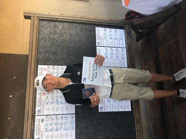 CCofMP's tweet image. MPCC's own, Rustyn Goolsby, places third in region tournament.  Rustyn posted an impressive -1 (73-70) after 36 holes.  ON TO STATE!!